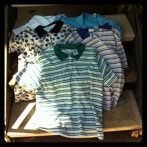 Polo shirts (group of 5)