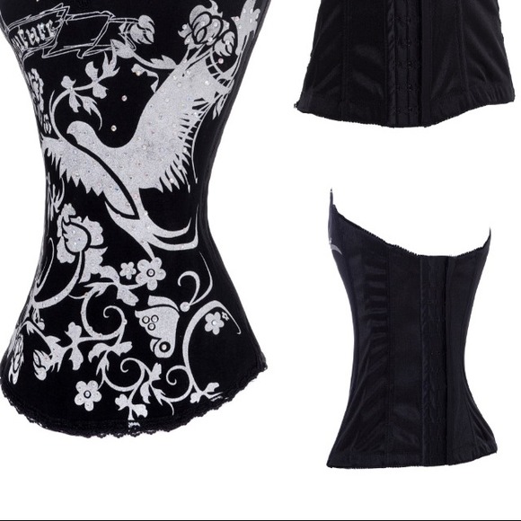 Tattoo Style Corset - Picture 2 of 2