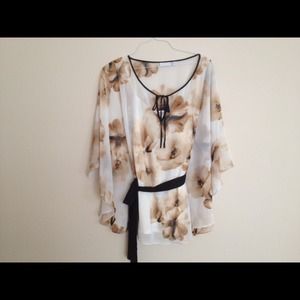 Simple and Cute Batwing Top!