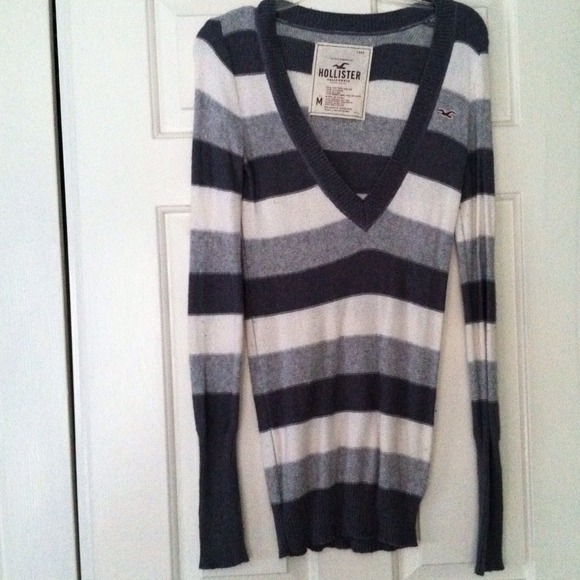 Hollister striped sweater dress