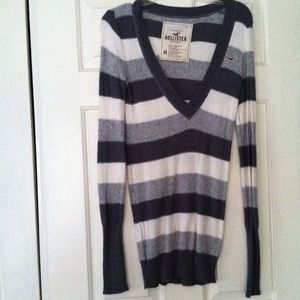Hollister striped sweater dress
