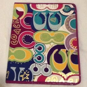 Authentic Coach iPad Cover