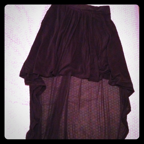Hi low skirt