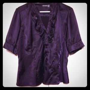 Apartment 9 blouse. Eggplant color XL