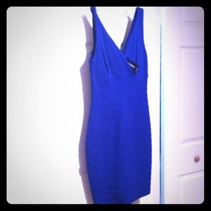 Blue Silhouette Dress