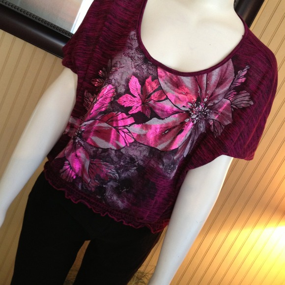 Shimmering top