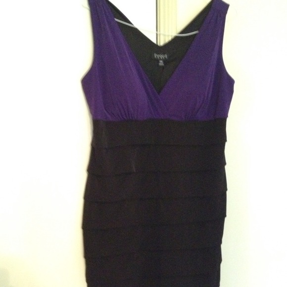 Black and Purple dress