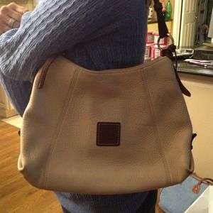 Dooney and Burke leather medium size handbag