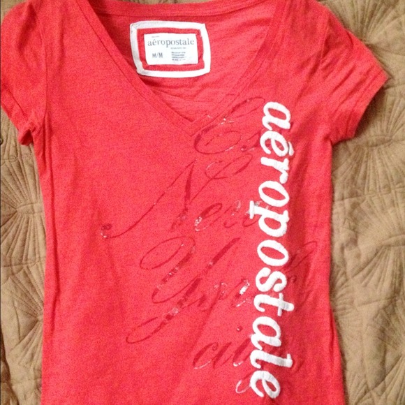 Aeropostale coral top medium