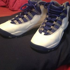 Jordan 10s blue white grey 👟