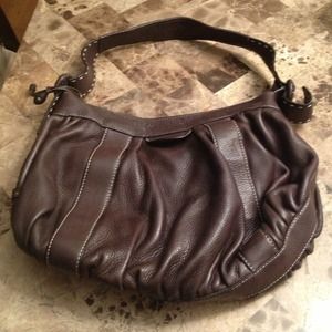Brown leather Cole Haan Handbag