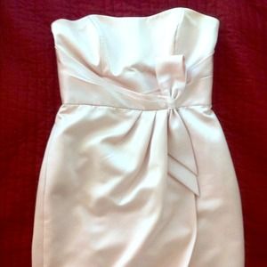 Size 12 Alfred Angelo cocktail dress is Champagne