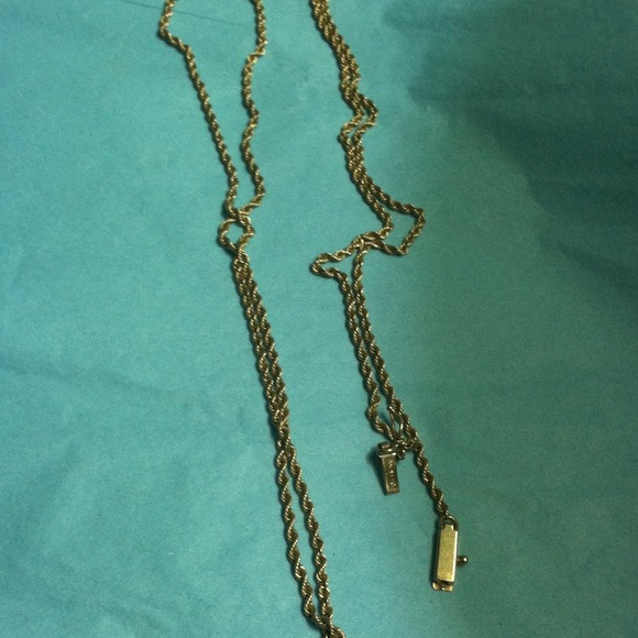 Women's rope necklace