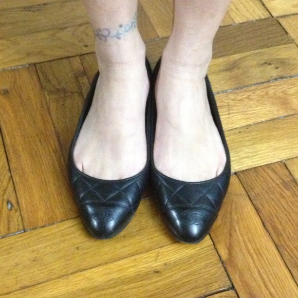 🎀Additional pics Channel ballerina flats