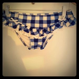 Vintage style bikini top+bottom