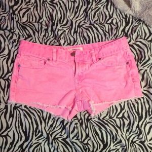 Victoria secret pink short. Ae black shorts shoes