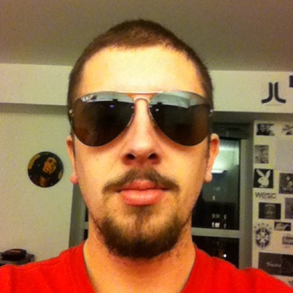 Gold polarised Ray Ban aviators - Picture 3 of 4