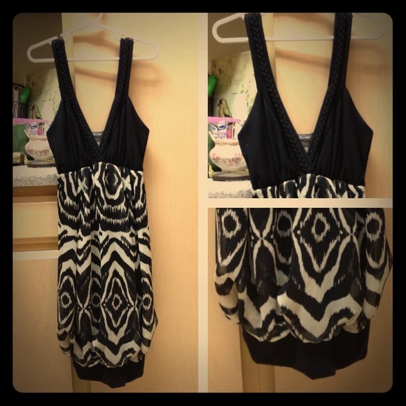 Tribal print dress