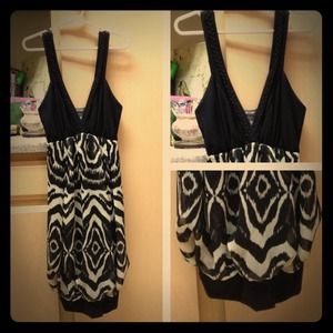 Tribal print dress