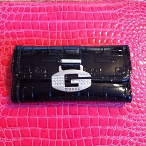 New Guess black wallet