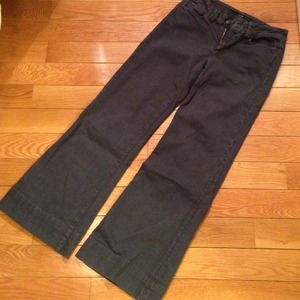 Joe's wide-leg "Muse" grey denim jeans