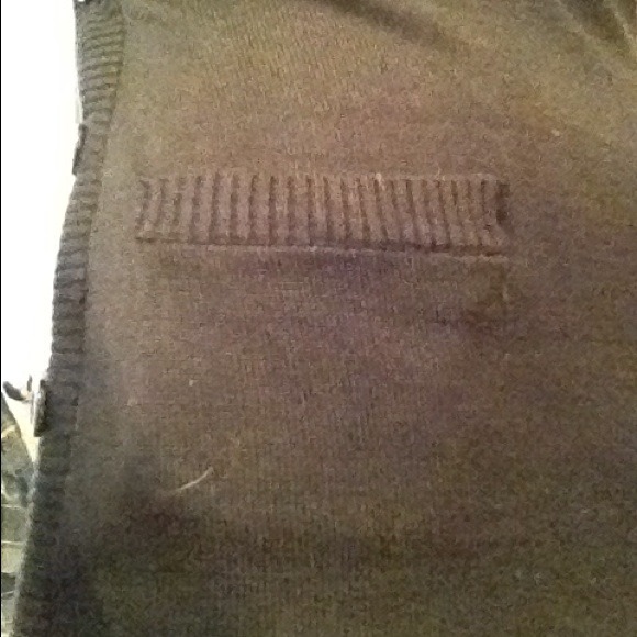 Black cotton dress with pockets in front - Picture 4 of 4