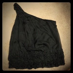 One shoulder dressy top