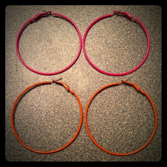 Hoop earrings
