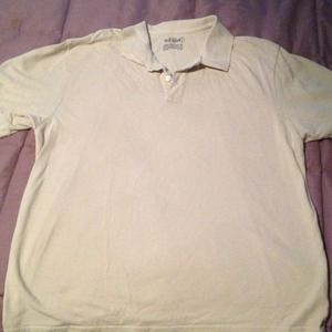 X large tan old navy polo
