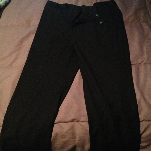 Black slacks