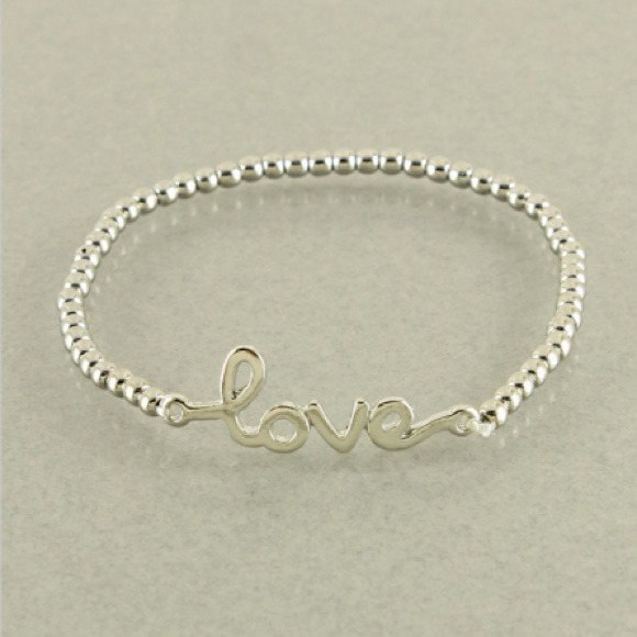 Jewelry - Silver Love Bracelet