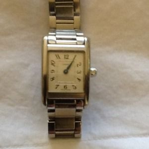Coach stainless steel watch.