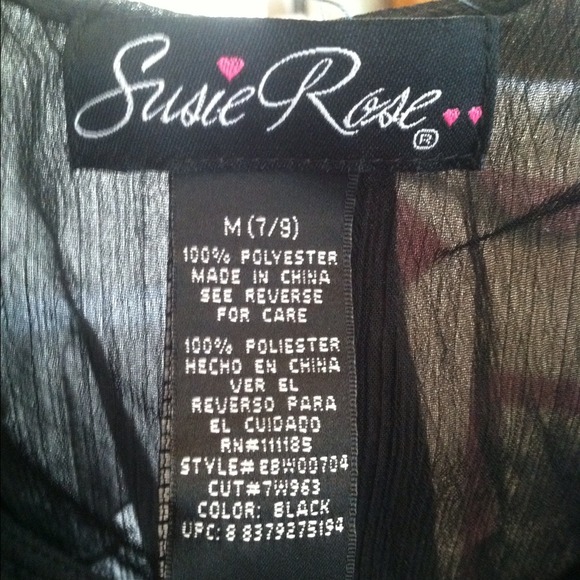 💋REDUCED💋 Sheer Ruffle Top - Picture 2 of 2