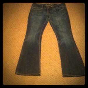 American eagle jeans , stretch .About size 7 or 8.