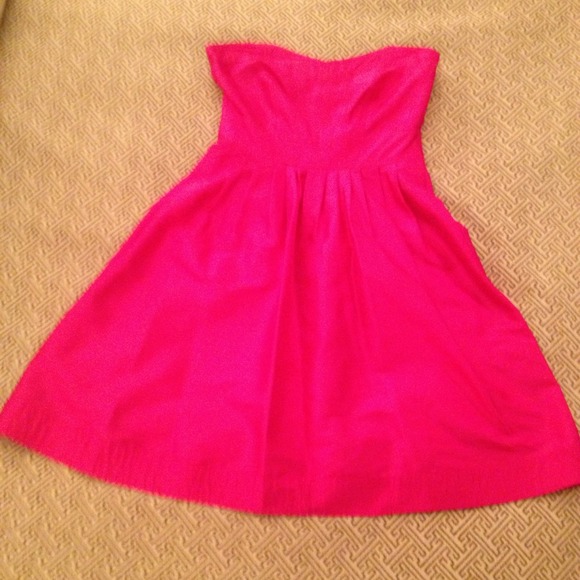 DVF Hot Pink Cocktail Dress