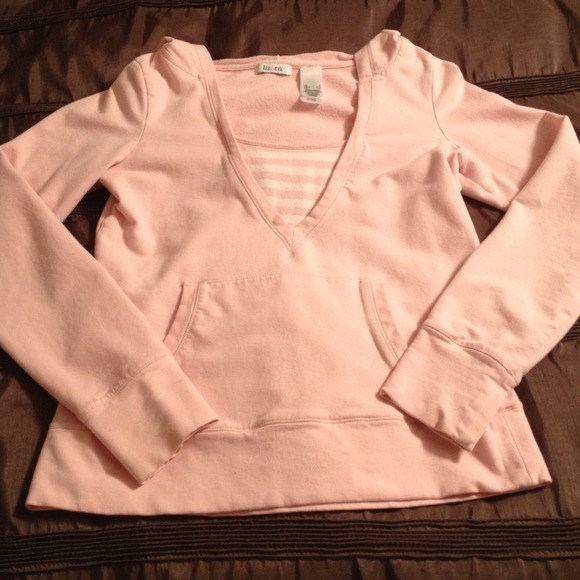 Pastel pink Liz & Co hoodie