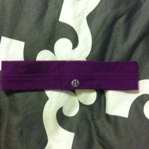 LuLu Lemon purple headband
