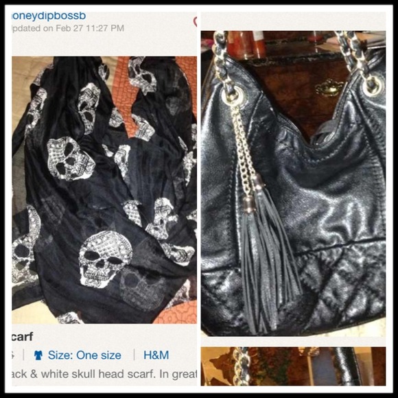 ✨PURCHASED.... BUNDLE✨ bag & scarf