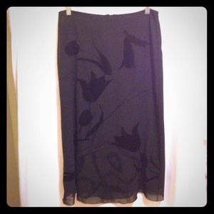 BCBG- dress it up/down! Beautiful floral details.