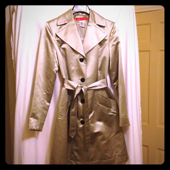 🎉Reduced🎉 NWOT! Silk AK silver jacket.