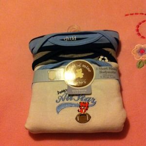 ⛔Bundle⛔ Newborn boy 3 piece onsie set & Pants