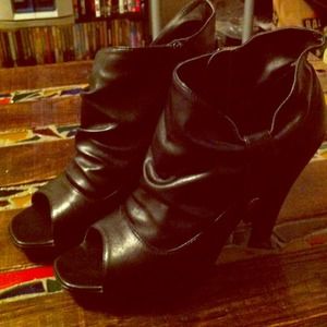 Maurice's Open Toe Bootie