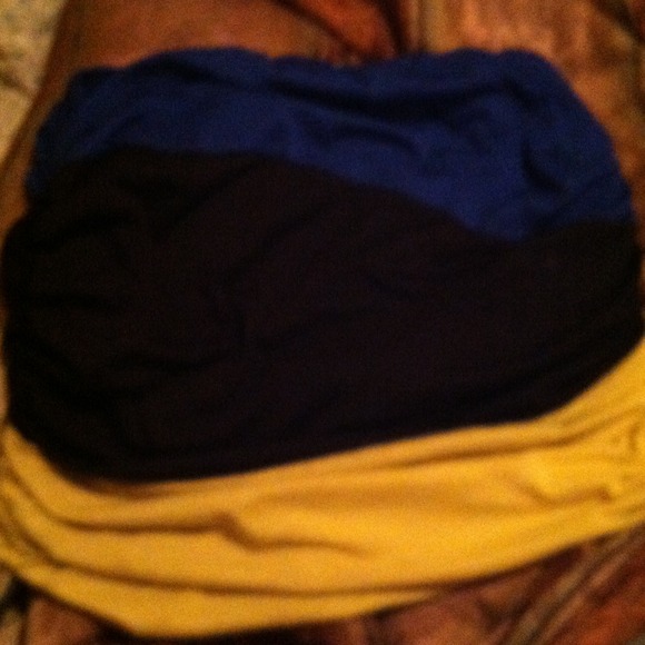 3 color tube top :) ( Traded)
