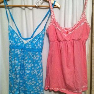 2 Hollister Spaghetti Straps
