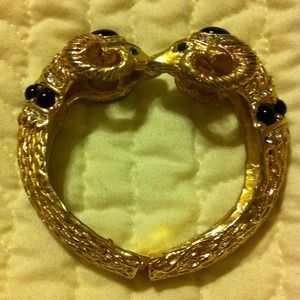 BCBGMaxazria Ram embellished bracelet