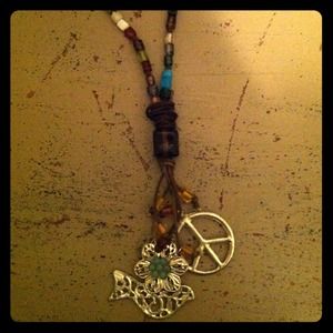 Boho girly necklace