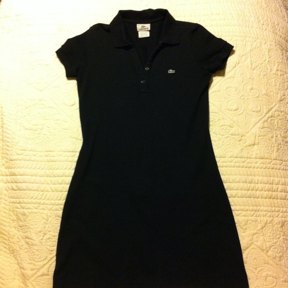 Authentic black Lacoste dress