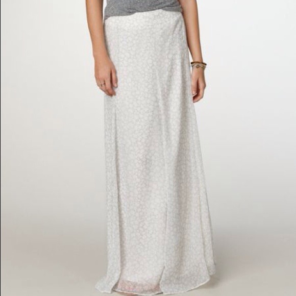 AE Chiffon Maxi Boho Skirt ✌☮🍁🌱