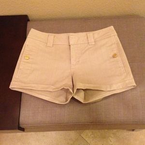 Tory Burch khaki/Camel color shorts size 27