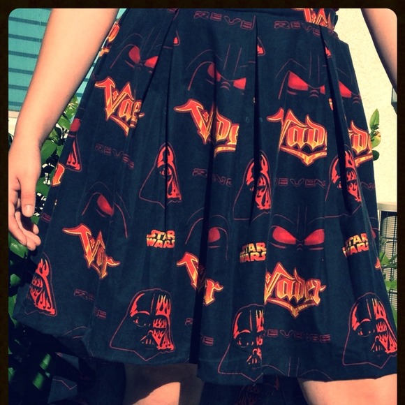 🚫SOLD🚫 High-Low Darth Vader Star Wars Skirt